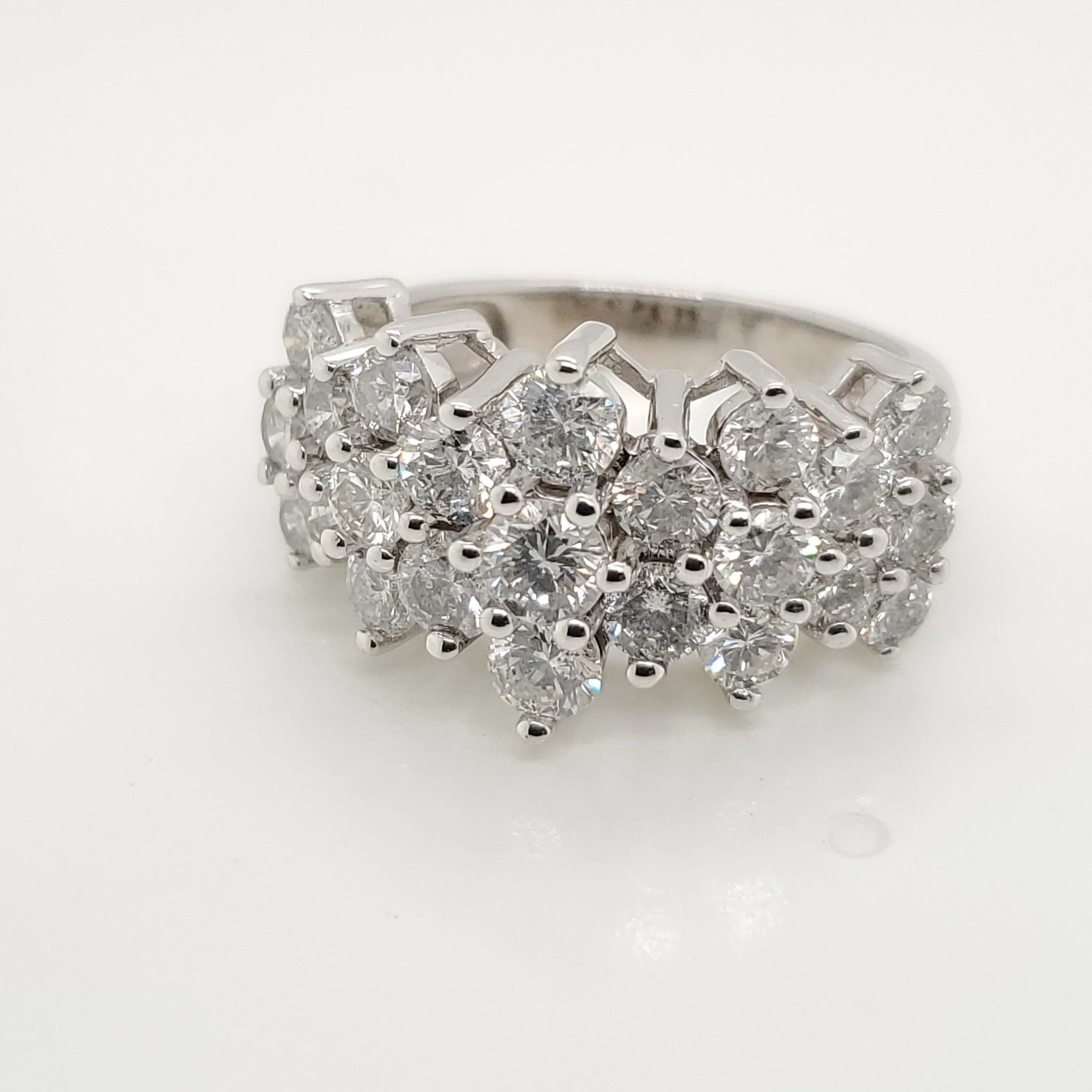 14kt White Gold 3.00 Carat Diamond Ring