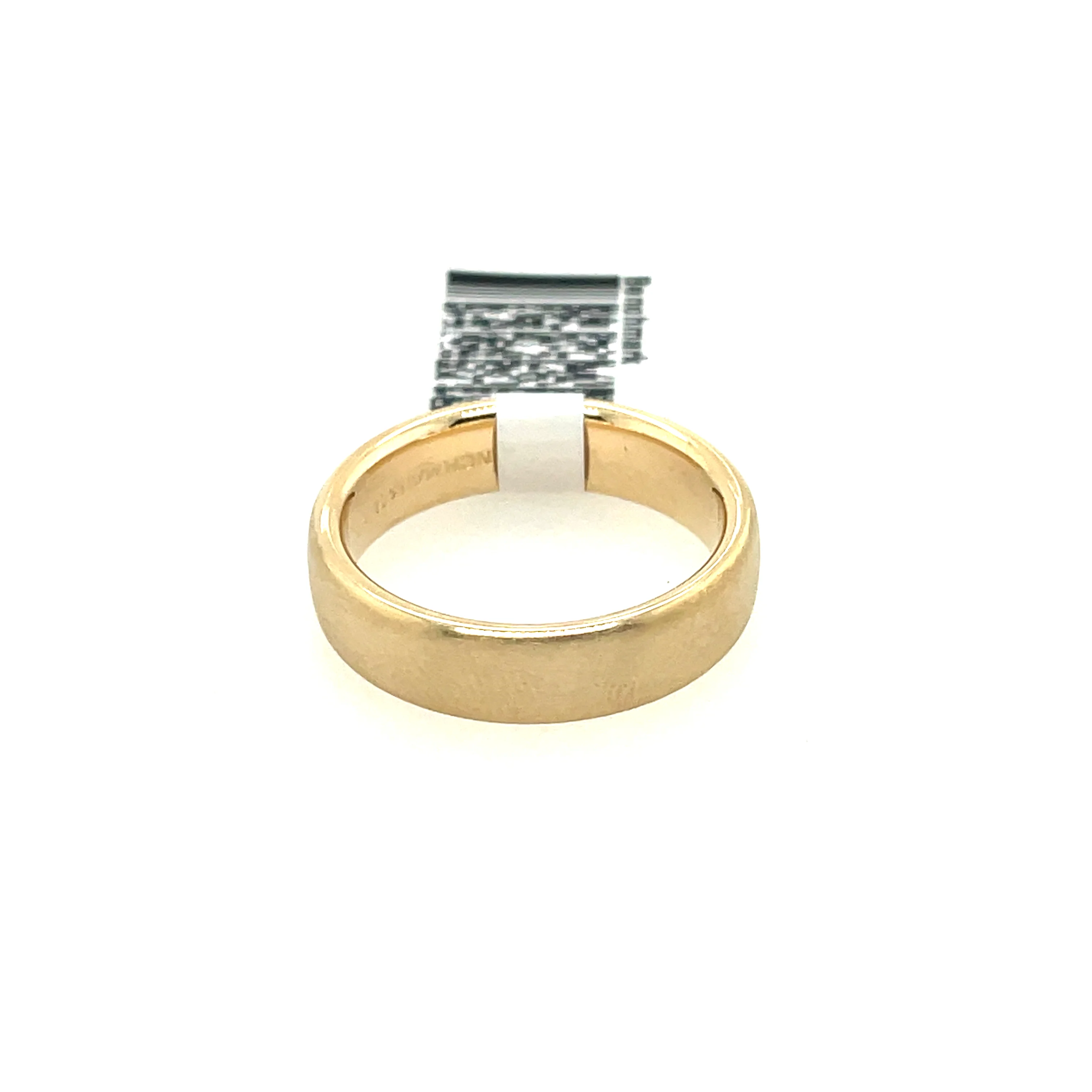14kt Yellow Gold Benchmark Euro Comfort Fit Mens Wedding Band CF75503414KY08