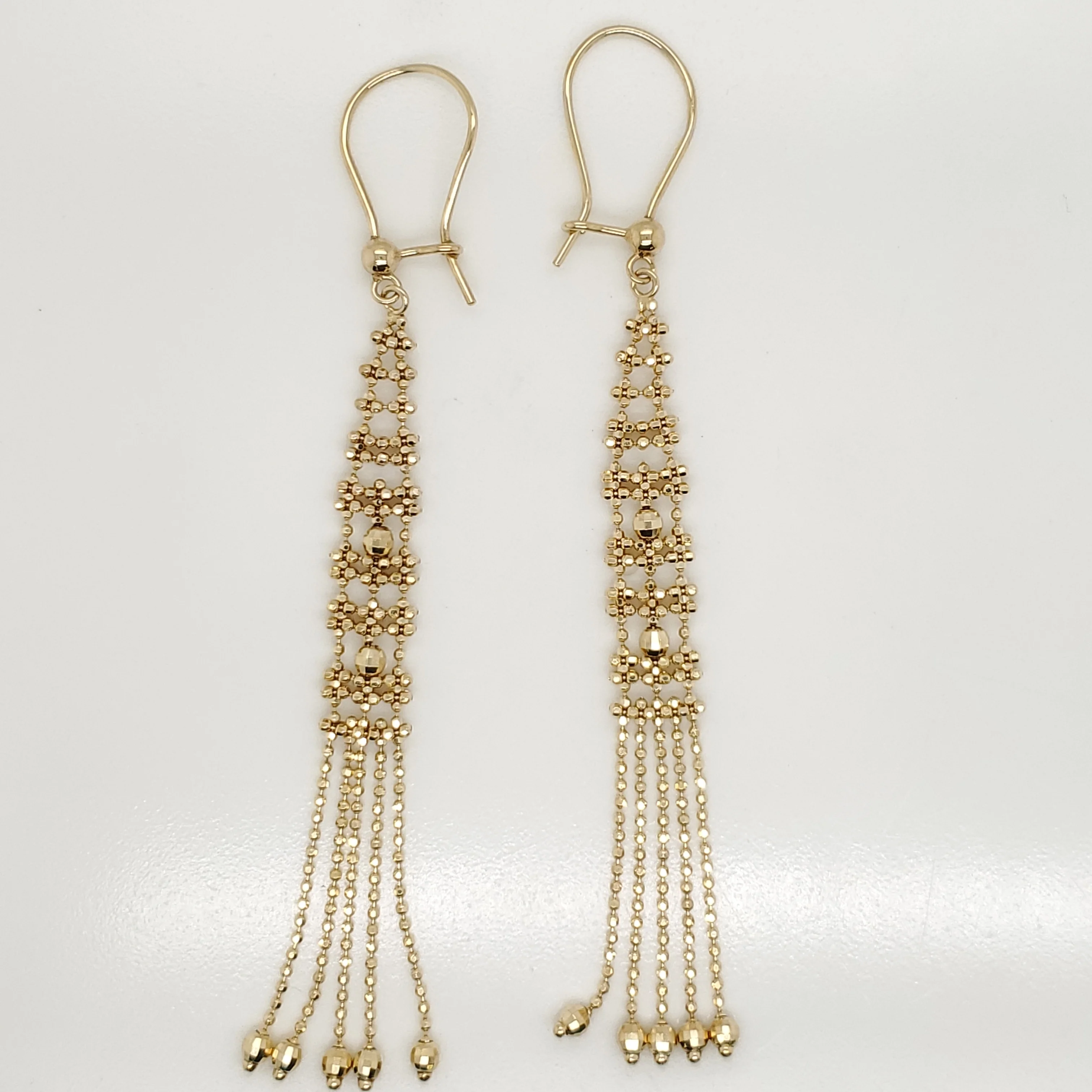 14kt Yellow Gold Dangle Earrings