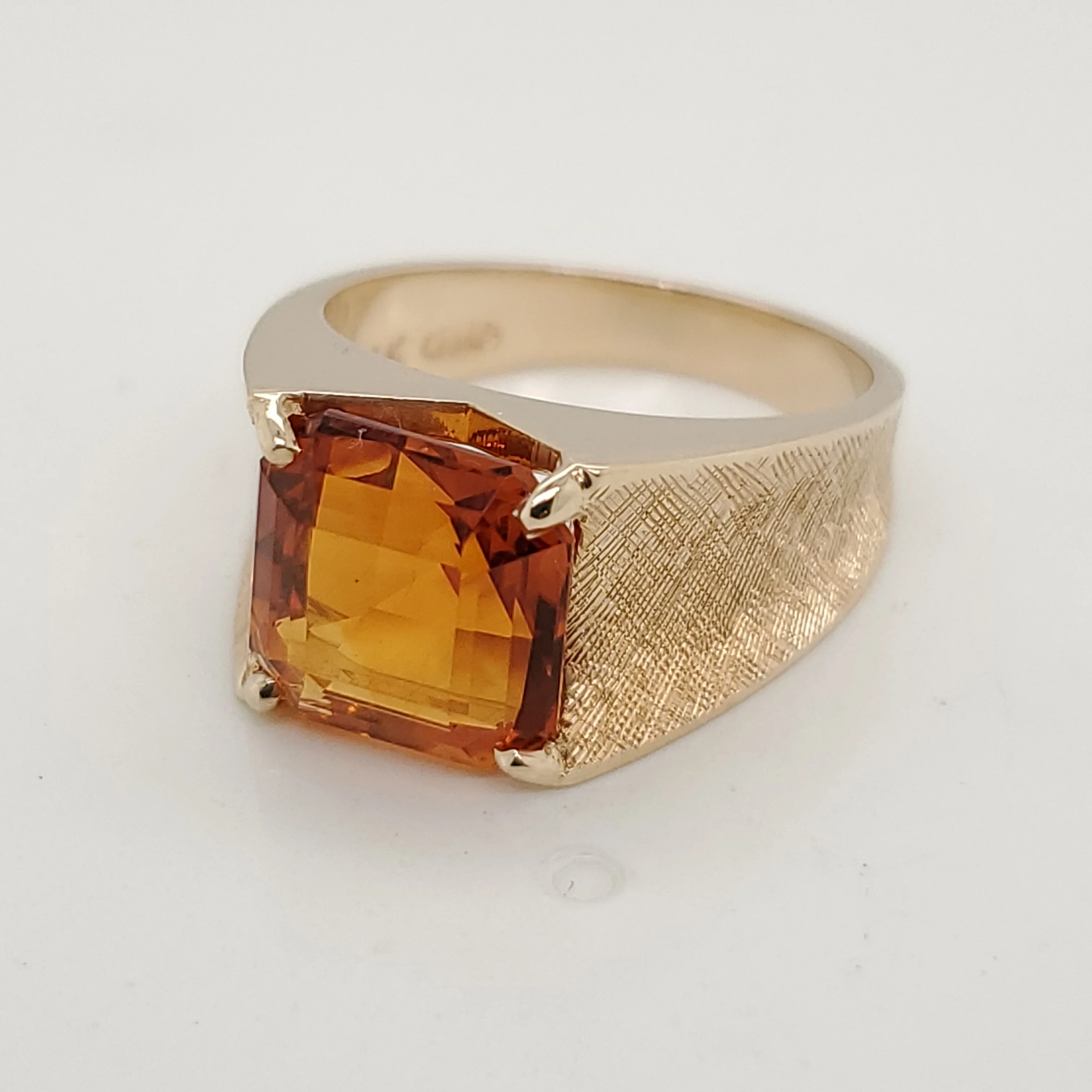 14kt Yellow Gold Golden Citrine Ring