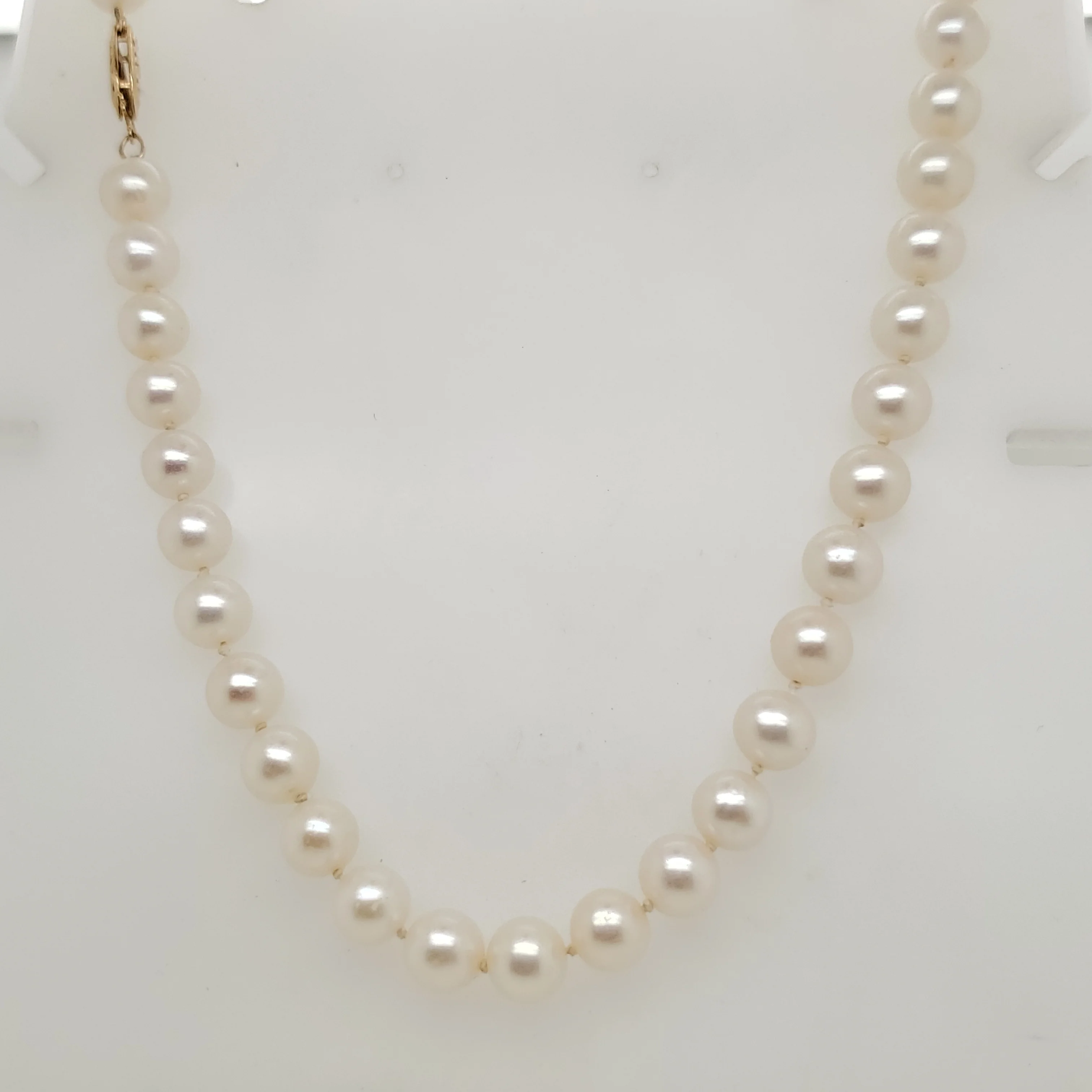 18"" Strand Cultured Akoya Pearl Necklace