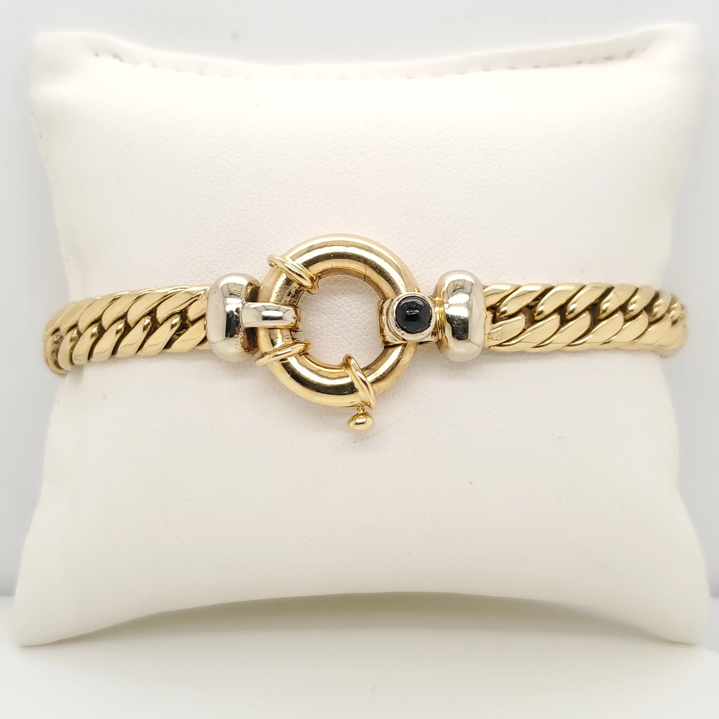 18Kt Yellow Gold Link Bracelet