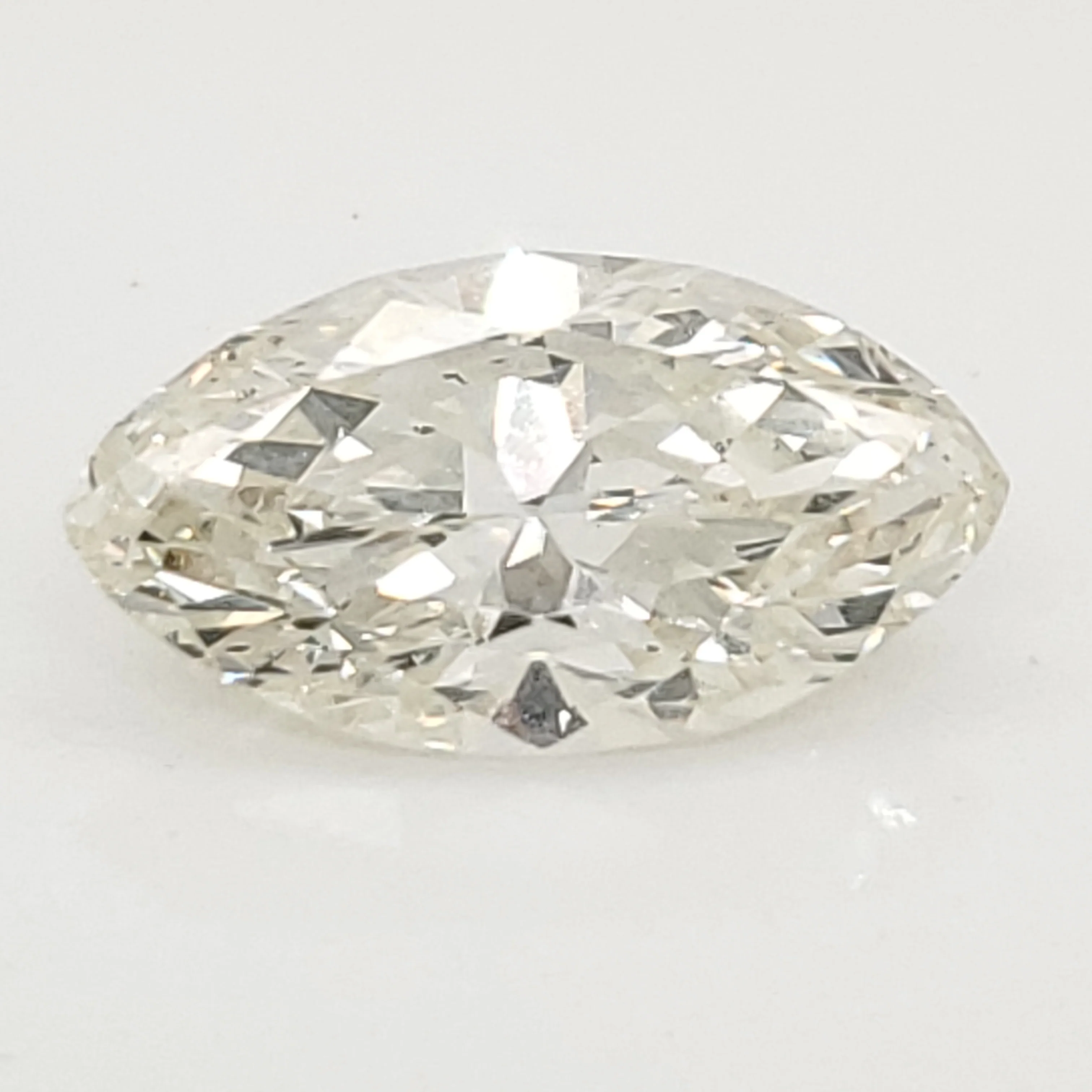 5.06 Ctw 14kt Yellow Gold Marquise Cut Diamond Engagement Ring - Image 5