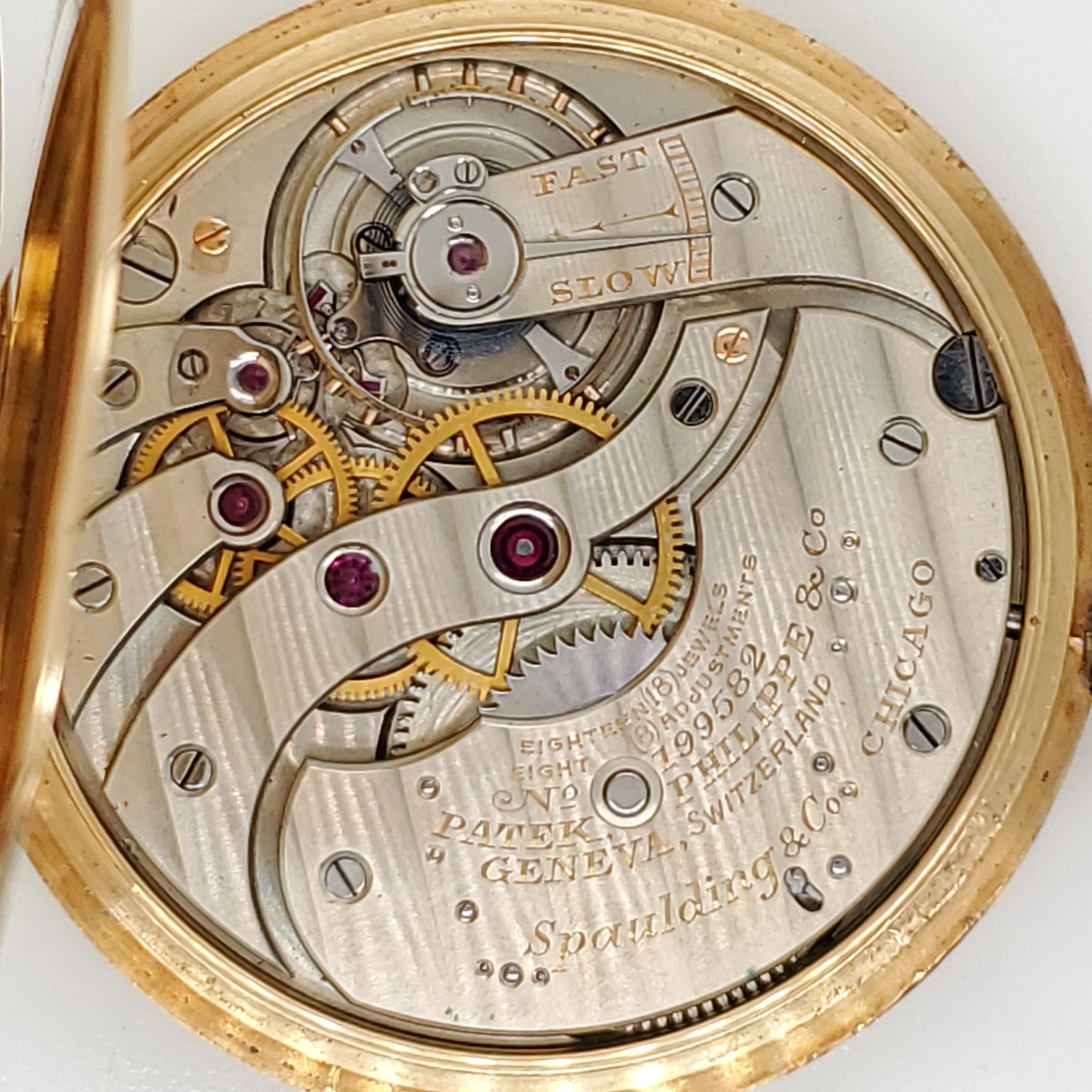 Antique 1920-1925 Patek Philippe Open Faced Pocket Watch - Image 2