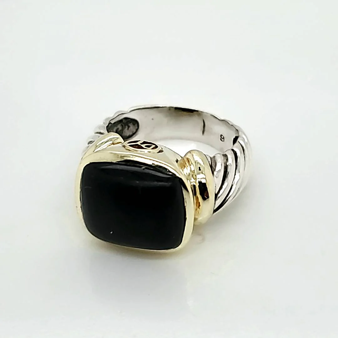 David Yurman Noblesse Onyx Ring
