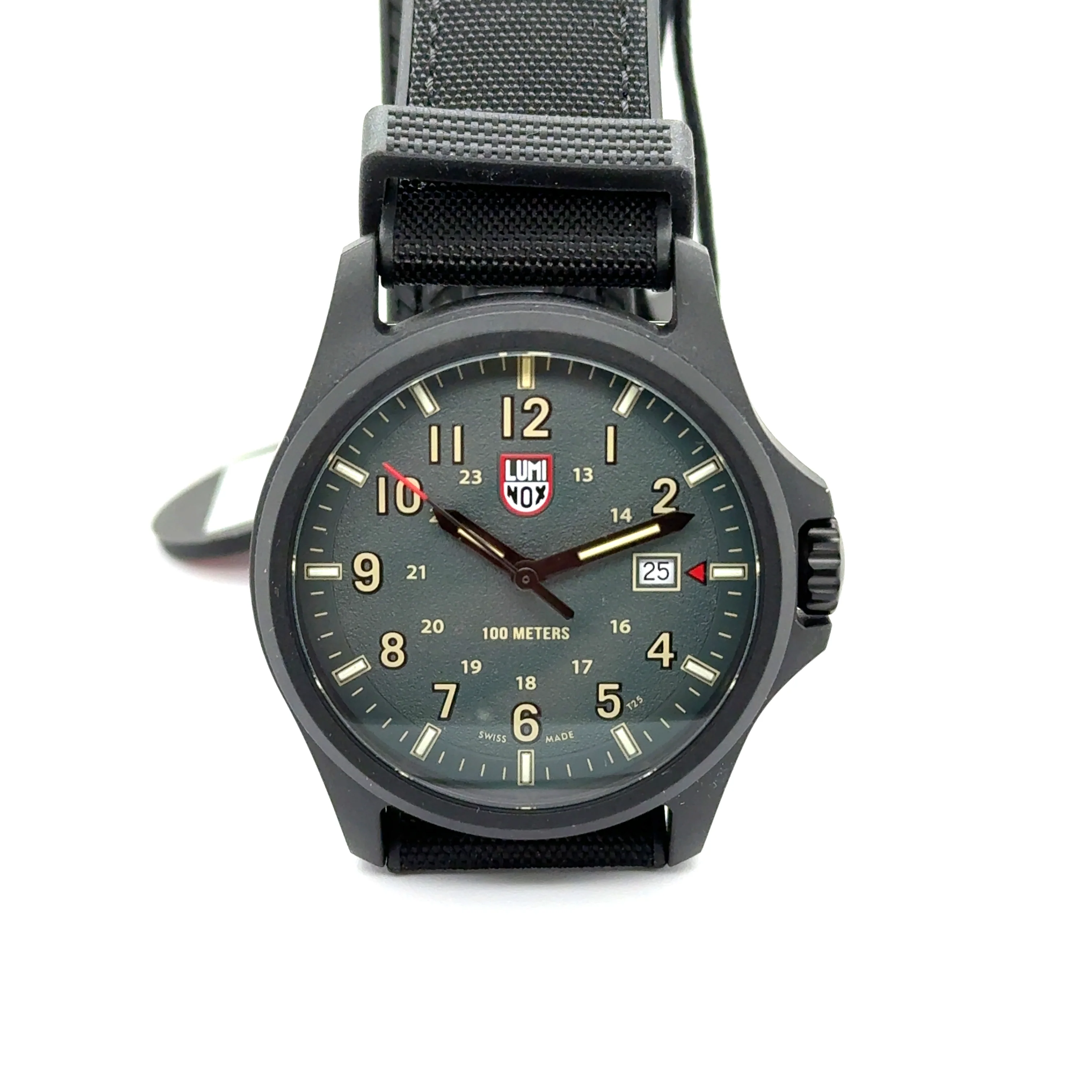 Luminox 43-Mm Atacama Field Watch Stainless Steel Back Carbonox Case Sapphire Crystal With A Green Dial Xl.1977