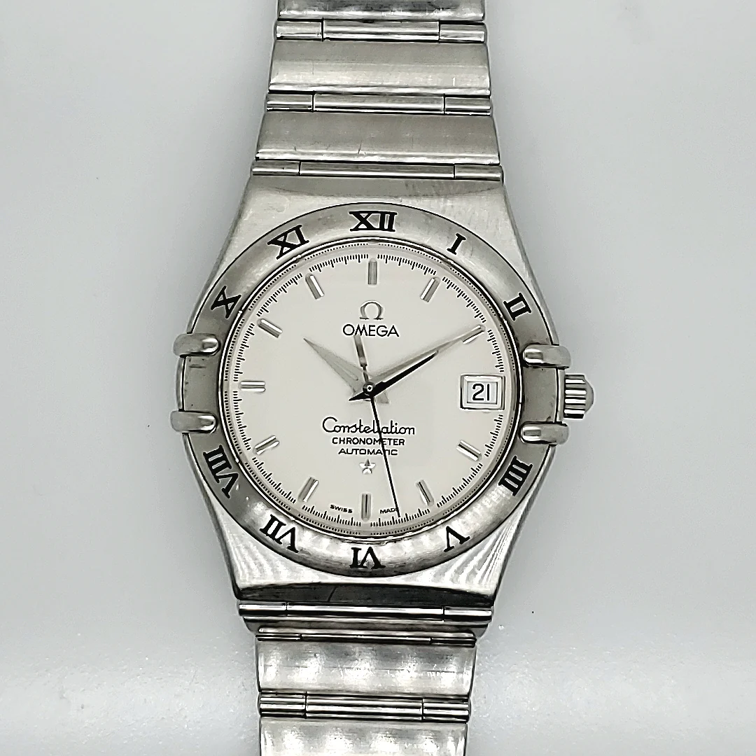 Pre-Owned Mens Stainless Steel Automatic Omega Constellation