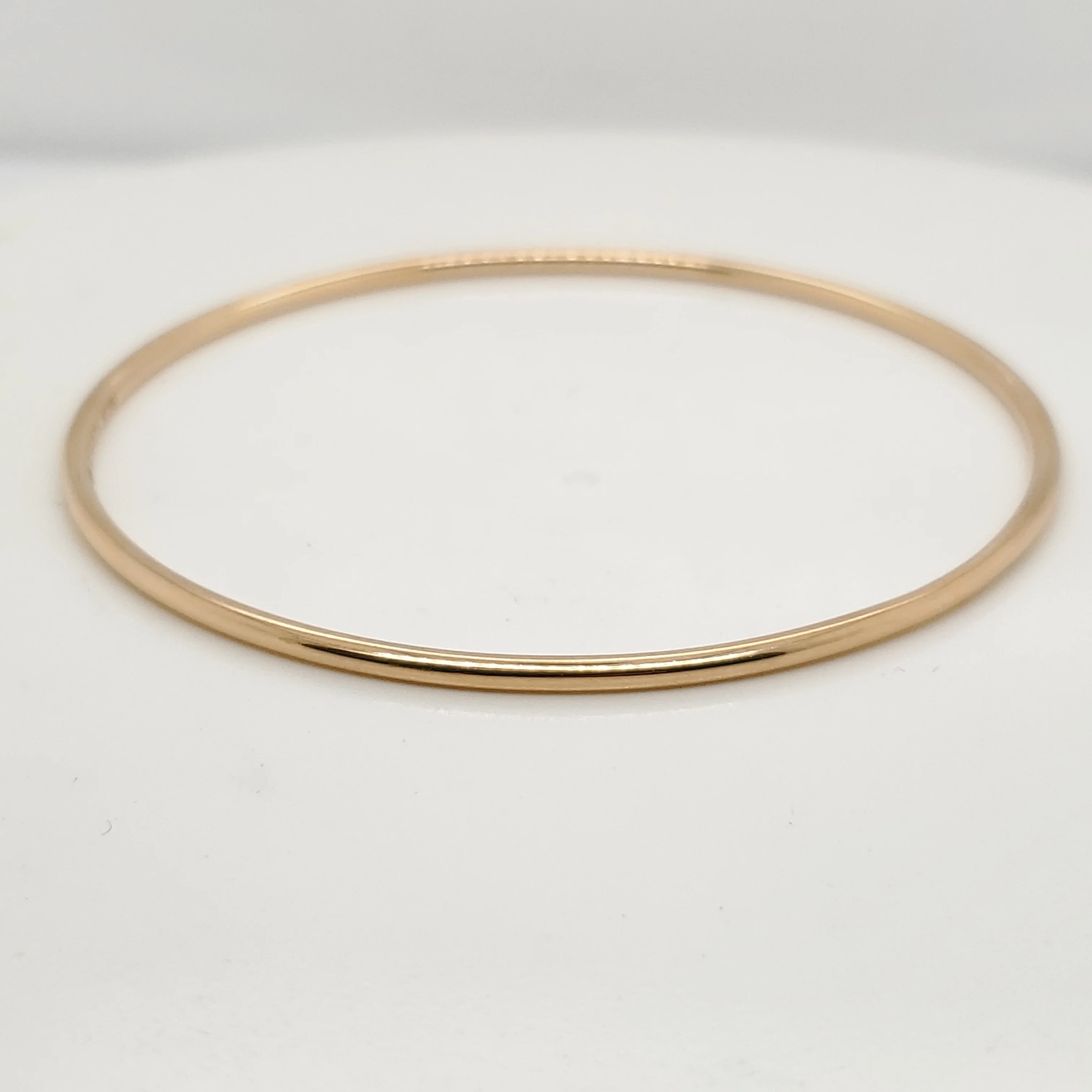 Pre-owned Tiffany & Co 18kt Yellow Gold Bnagle Bracelet