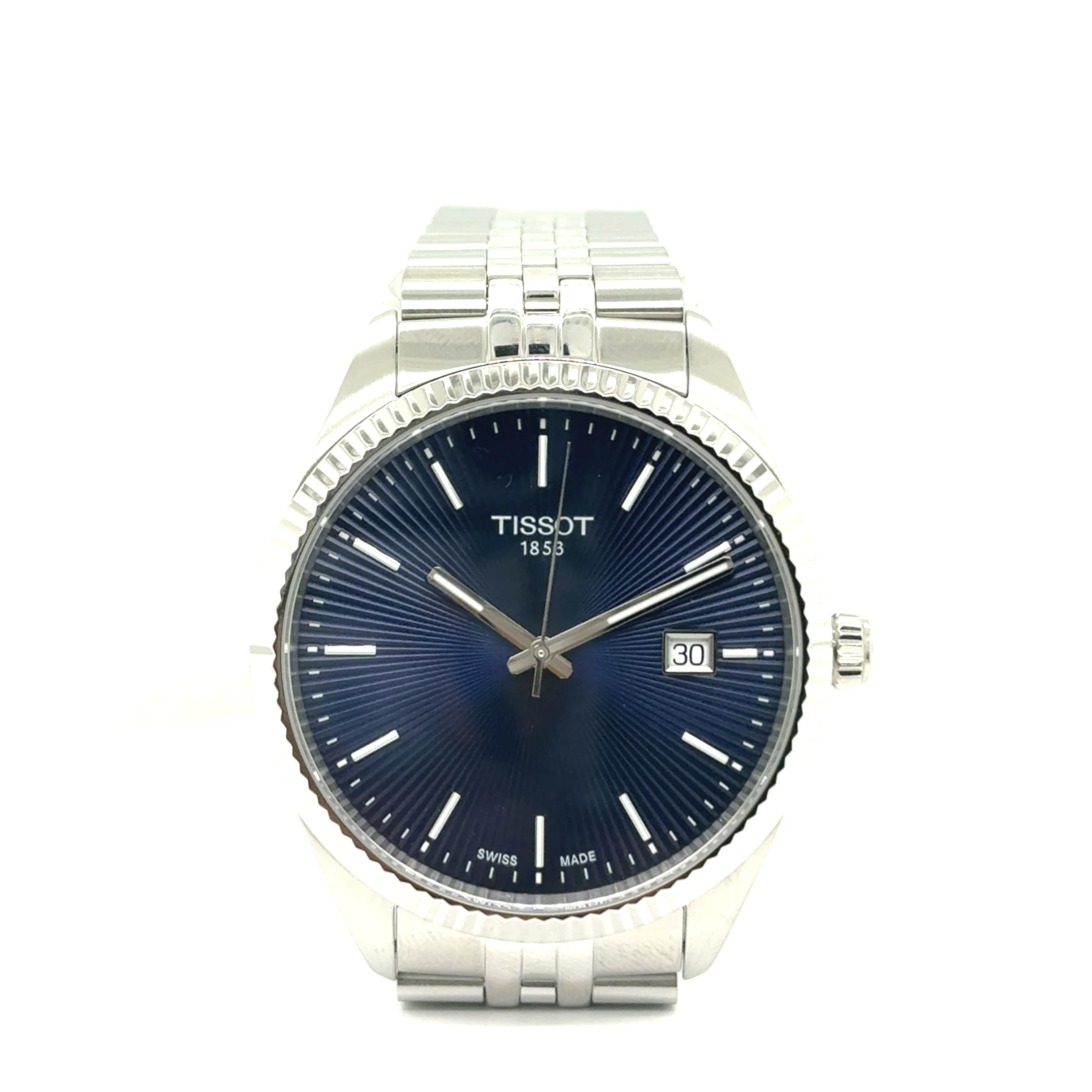 Tissot Ballade Gts Watch Stainless Steel Case/Bracelet Quartz Movement