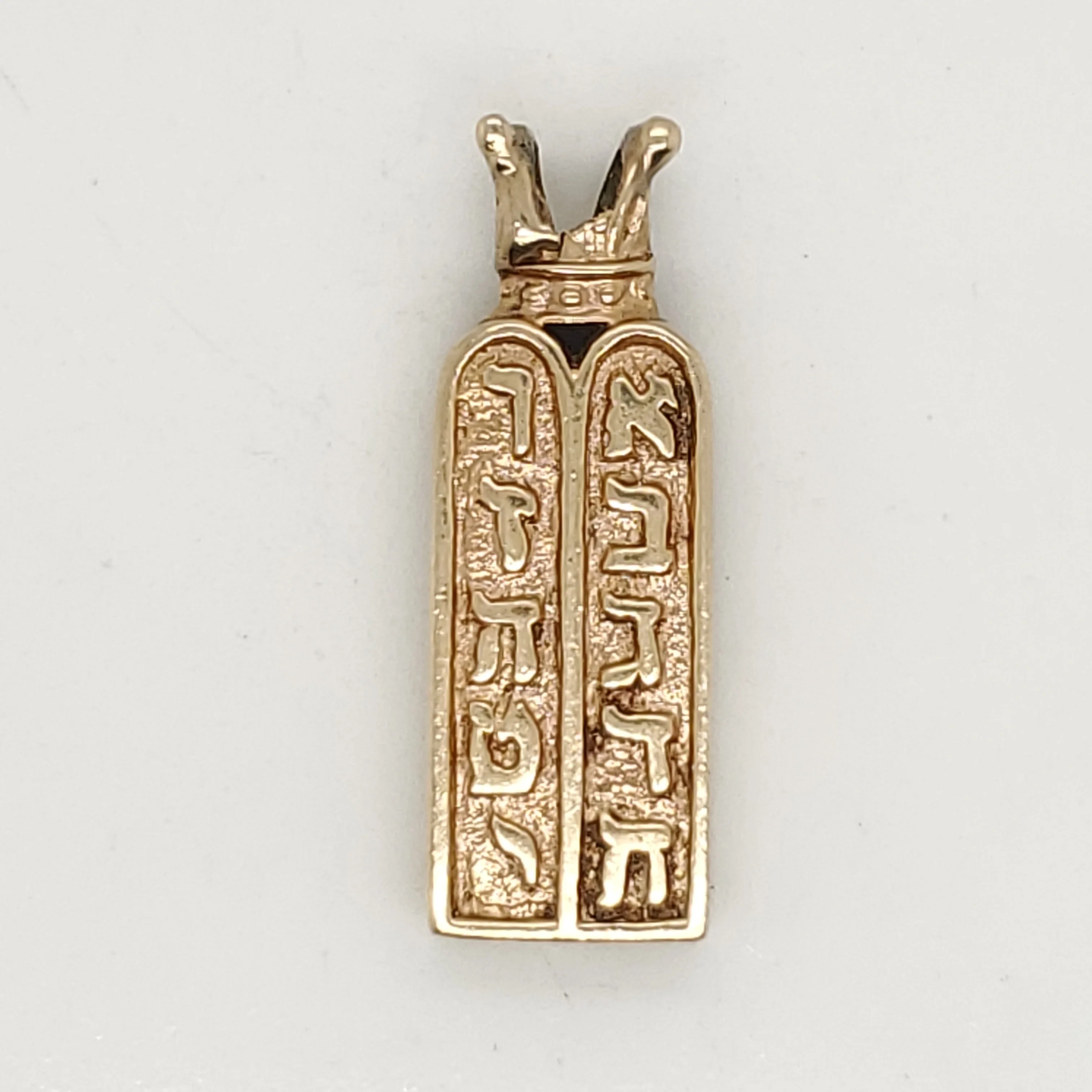 Vintage 14kt Yellow Gold Torah Pendant