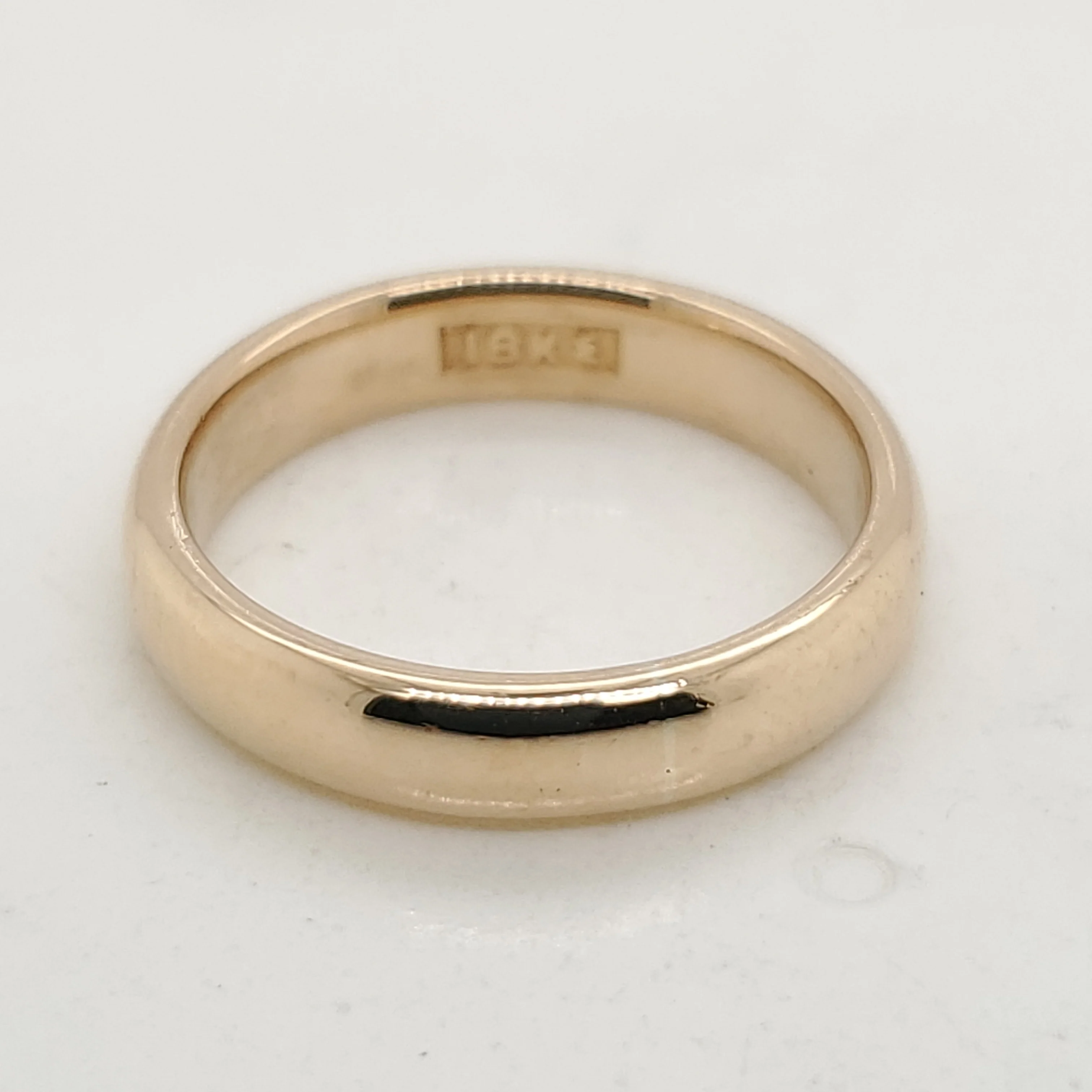 Vintage 18kt Yellow Gold Wedding Band